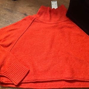 Gorgeous Orange  Super Soft Cropped Sweater with Tags - Urban Outfitters